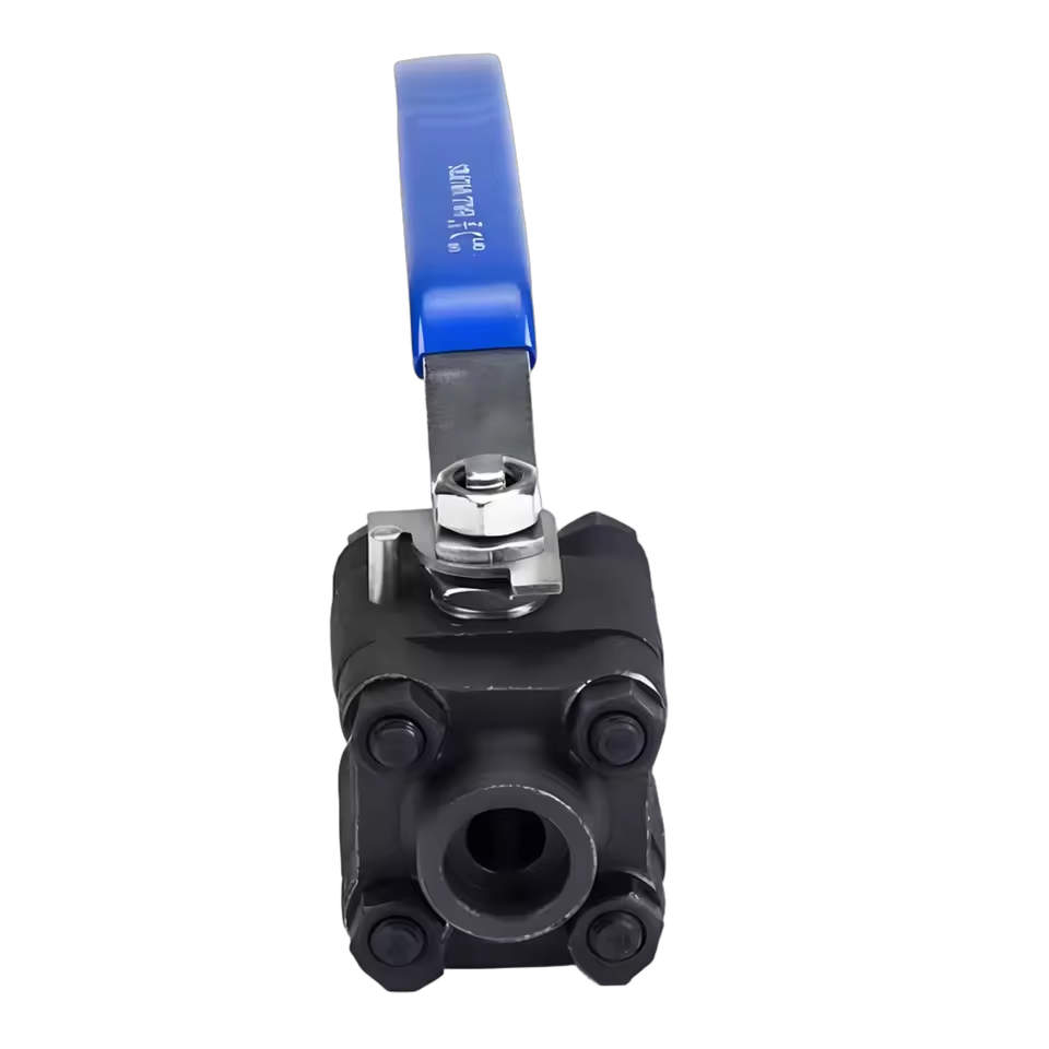 Welding and Sleeve Welding Three Piece High-pressure 800 Pound Forged Ball Valve