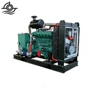 50kW 100kW 200kW Biomass Gasifier Steam Turbine Power Generator Air/Water Cooling Systems 95% Efficiency 400/230V Biogas/Syngas