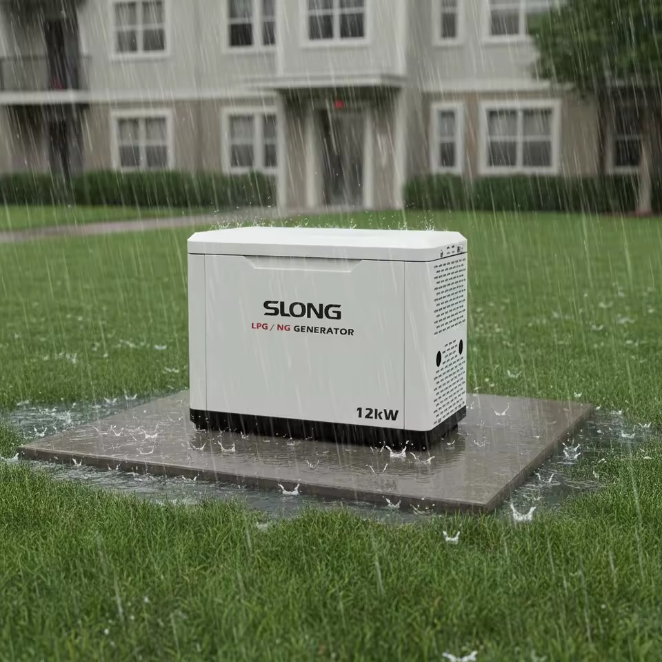 SLONG LPG PROPANE DUAL FUEL Generator Generac Generator Replacement Multi Fuel Standby Generator for Dealers