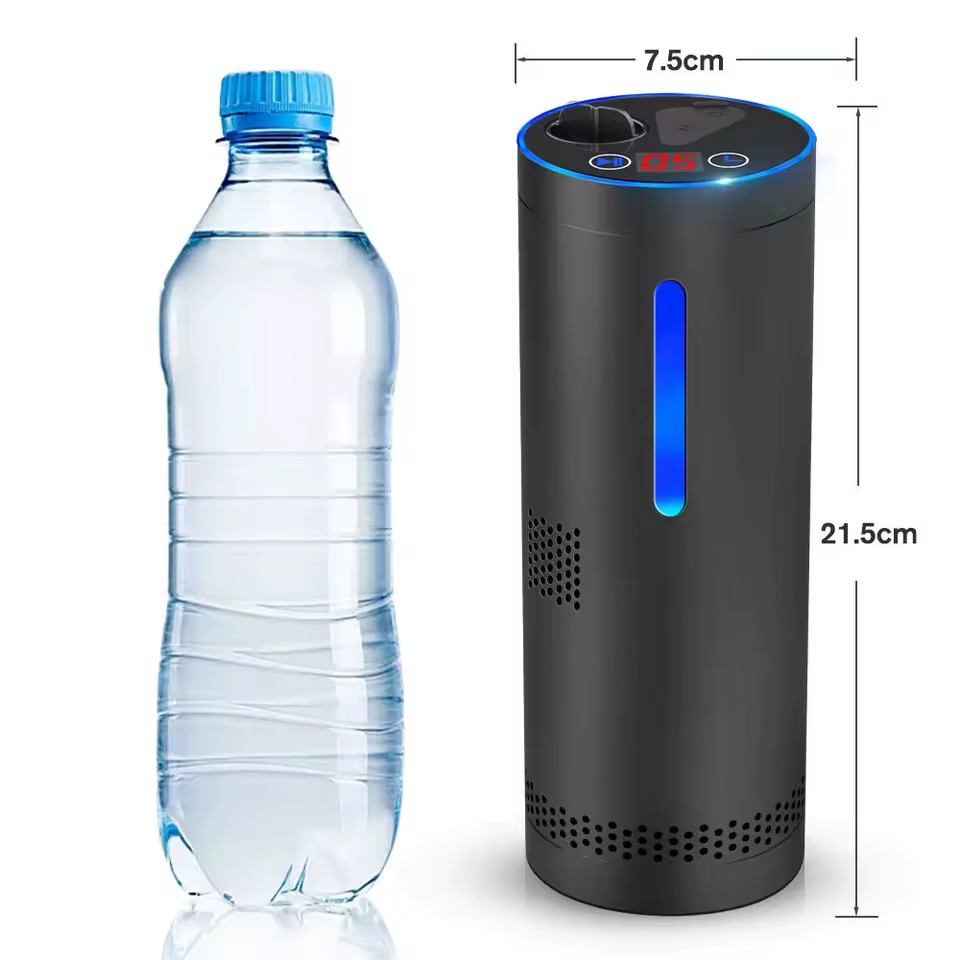 2026 Household Vehicle Dual Gas Output 120ml Hydrogen Oxygen Generator Car Use HHO Gas Generating Device Low Power Consumption
