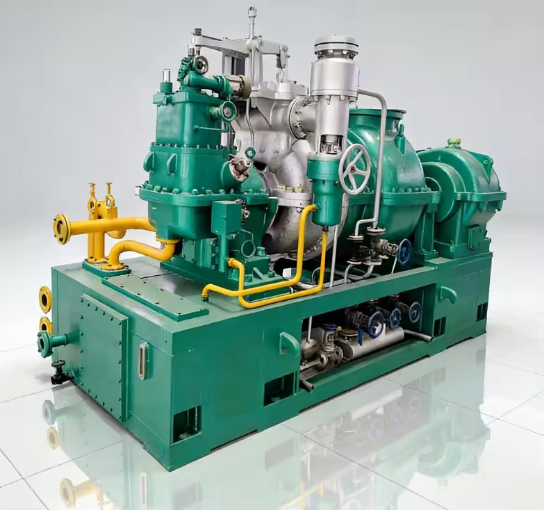 Small Steam Turbine Generator 1MW 3MW for WHR, Low Speed Direct Drive Power Generation Equipment
