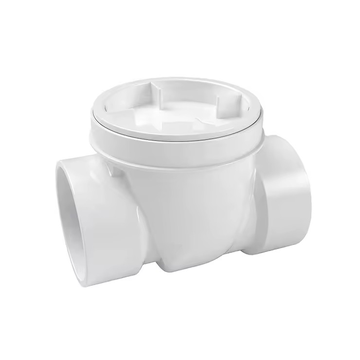 Factory's UPVC PVC DWV Fitting Check Valve Plastic Backwater Valve