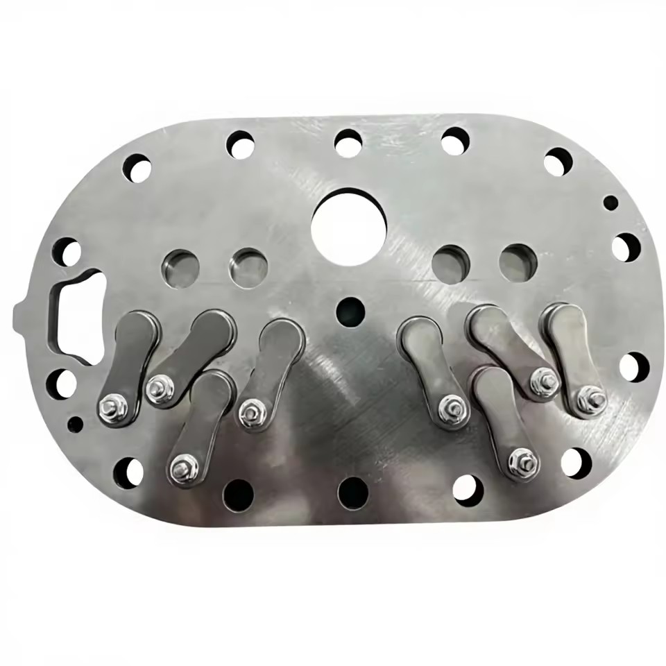 Customized Stainless Steel Valve Plate Assembly for 4 6H Series Refrigeration Compressor Spare Parts