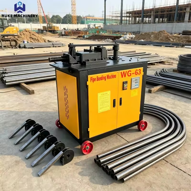 Digital Control 26/38/51/76MM Square Round Pipe Bending Machine Rebar Pipe Bender
