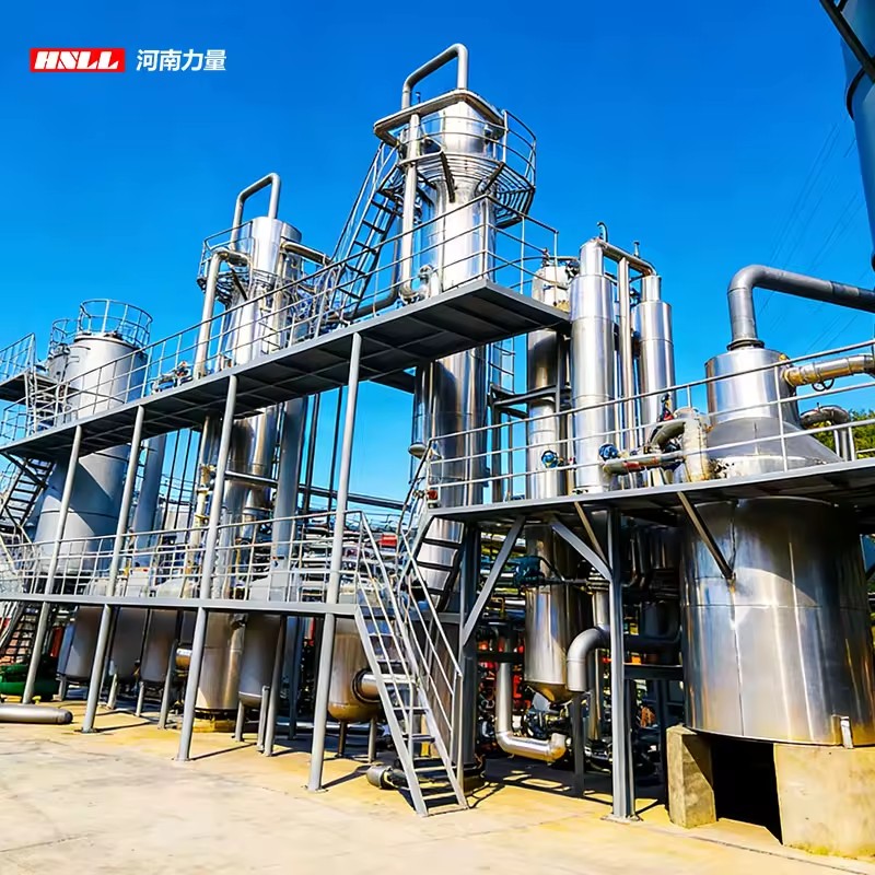 Next-Gen Recycled Engine Oil and Spent Crankcase Fluid Converting Into Diesel Distillation Equipment Refinery Plant