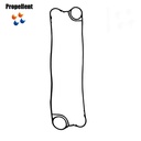Multiple Evaporation System Industrial Plate Heat Exchanger Tranter GX180 Gasket