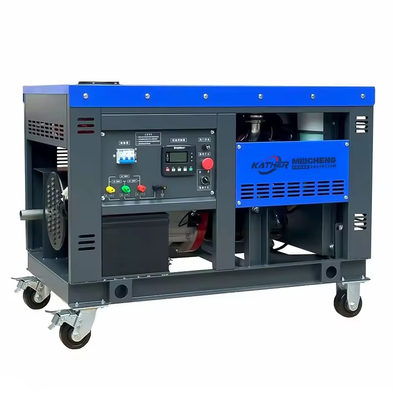 5/8/10/15/20/25kW Open Frame Silent Gasoline Generators Set Air Cooled 4 Stroke Petrol Generador Emergency Natural Gas Generator
