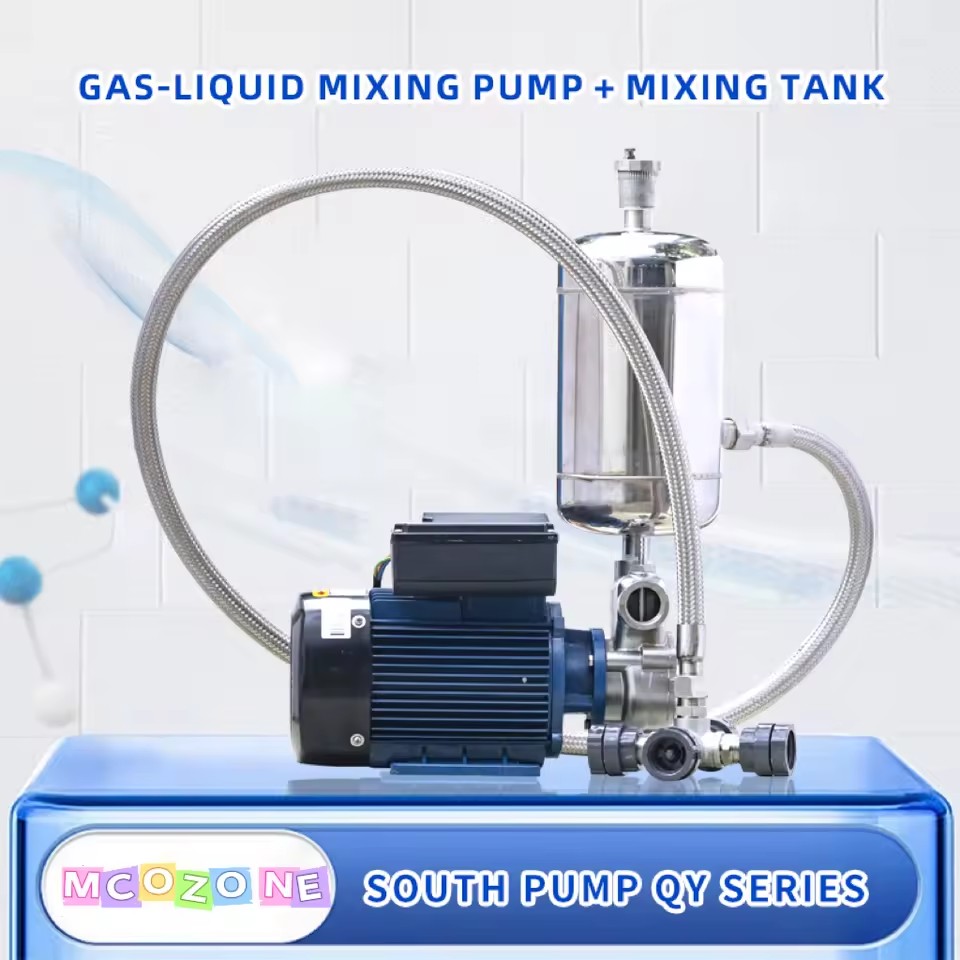 Micro Nano Bubble Mixing Pump Gas-liquid Mixing Ozone Water Pump Dissolved Oxygen Aerator Micro Bubble Oxygen Generator Pump