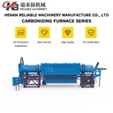 Environment Friendly Continuous Rotary Pyrolysis Furnace Carbonization Plant With Gas Recycling System for Zero Emission