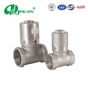 Industrial Stainless Steel Pneumatic Thread Shut-off Valve Precise Flow Control High Pressure for Water Oil Gas