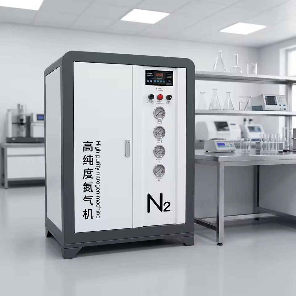 Four-in-one Integrated Skid-mounted Automatic Pure Nitrogen Generator, High-efficiency and Quiet N2 Gas Generator