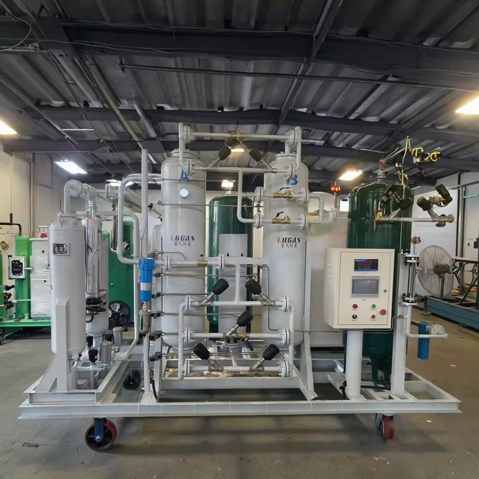 PLC Controlled PSA Oxygen Generators and Oxygen Filling Systems Are High Productivity Gas Equipment for Industrial Applications