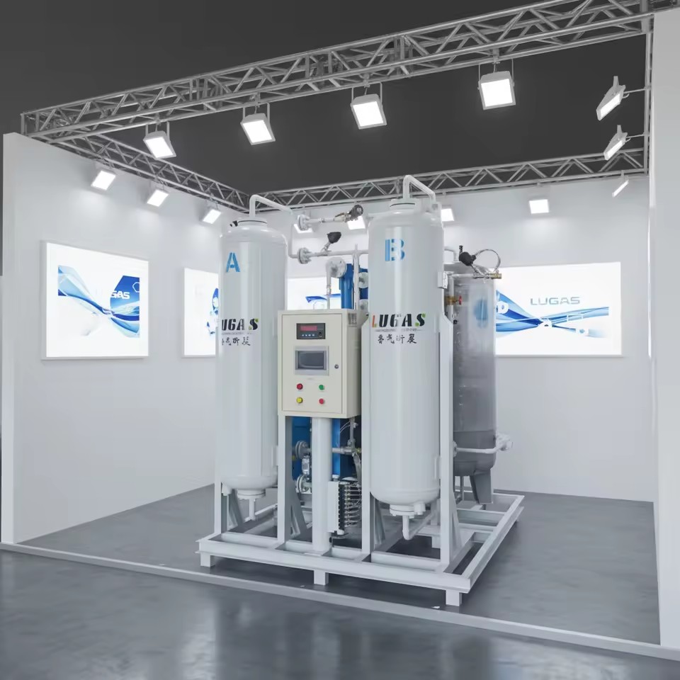 Integrated Skid Mounted Compact Portable High Flow Oxygen Generator with CE Certification