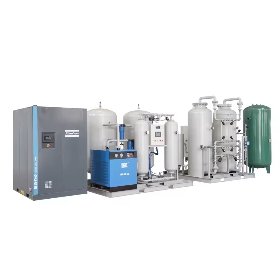 Professional Customization 25Nm3/hr 99.995%purity nitrogen gas generating unit for Electronics