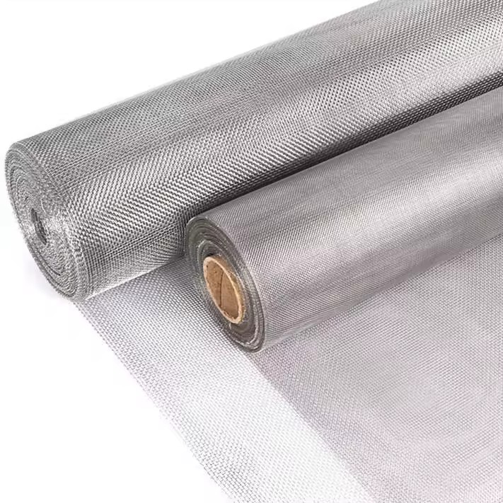 20 30 40 50 100 200 300 500 Micron Plain Screen Woven Wire Mesh Stainless Steel Woven Mesh Screen 304 Stainless Steel Wire Mesh