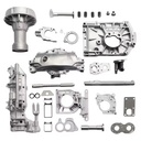 Custom Precision Casting Valve Body Seat Housing Bracket for Petroleum, Chemical, Medical & Robot Industry with CNC Machining