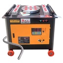 High-precision PLC-controlled Semi-Automatic Angle Rebar Bender Factory Price Durable Steel Rod Bending Machine High
