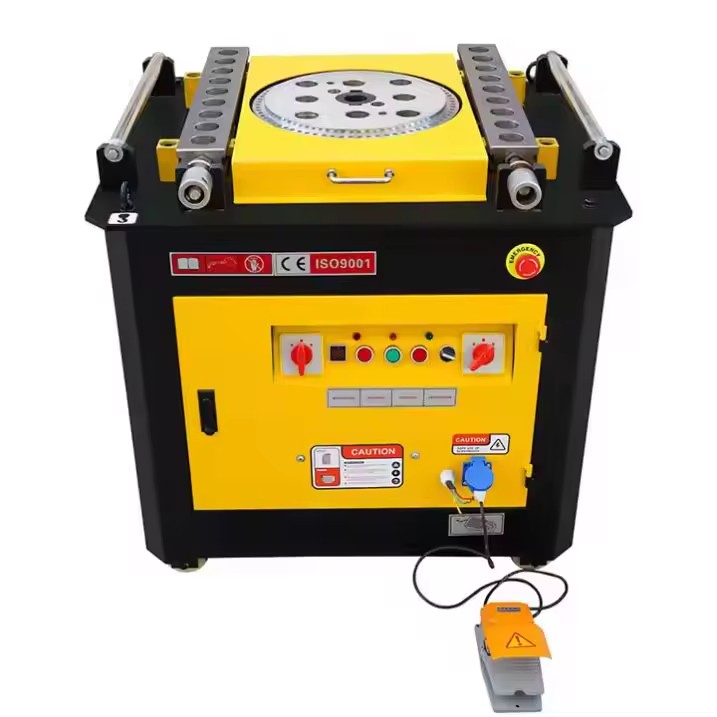 Heavy-Duty Deformed Steel Bar Rebar Bending Machine Construction Building Tools Premium Quality for Efficient Bending