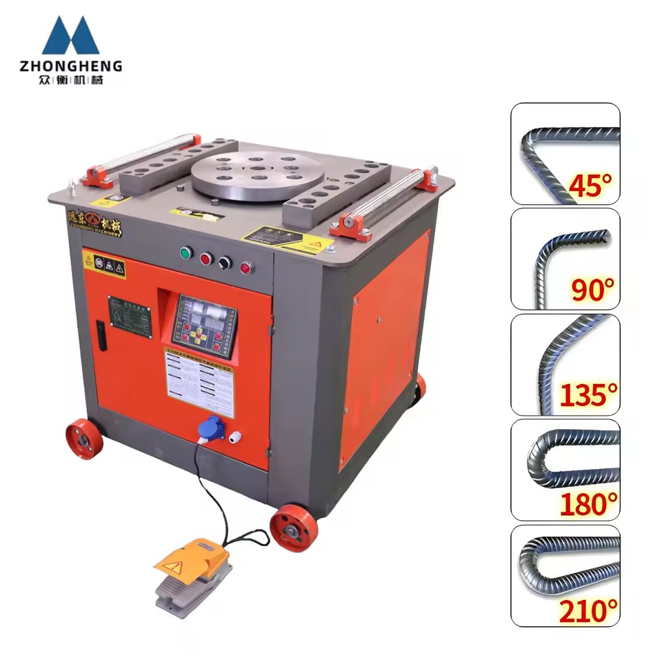 6-40MM Rebar Steel Rod Bar Stirrup Bender 380V Three-phase Aluminum Steel Bending Machine