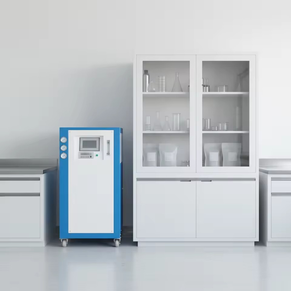 High Purity PLC Touch Screen Automatic PSA Nitrogen Gas Generator 93%-99% 30L/h Customizable Capacity 220V/380V Low
