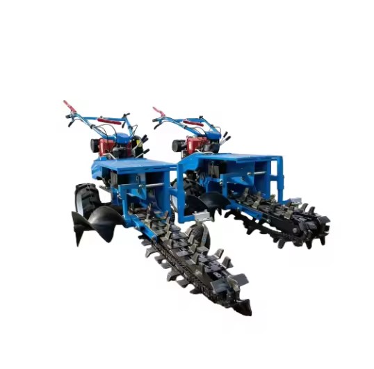 10cm 12cm 15cm 20cm 25cm 30cm 35cm Width 50cm 1m Depth New Ditching Machine Single and Double Chain Trencher
