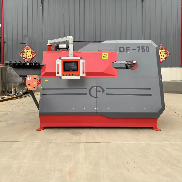 CNC New Design Portable CNC Rebar Bender 4-16mm 2D 220v Stirrup Bender Automatic Rebar Bending Machine with Cutter Spiral