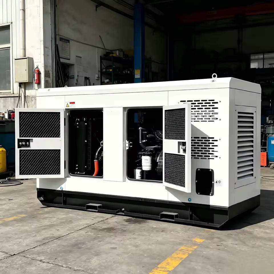 Low Vibration Silent Canopy Diesel Generator 20KW 30KW 50KW 80KW 100KW 150KW Generating Unit for Construction & Commercial Use