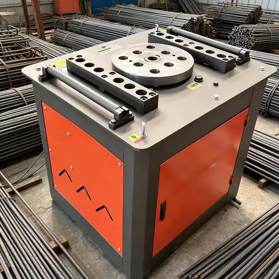 Heavy Duty Automatic Rebar Bending Machine High Precision Steel Rod Bender for Construction Round Bar Deformed Bar Processing