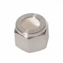 1/2 Inch Stainless Steel SS316 High Pressure Zinc Plated Tube Nuts Double Ferrules/Twin Ferrules Pipe Fittings