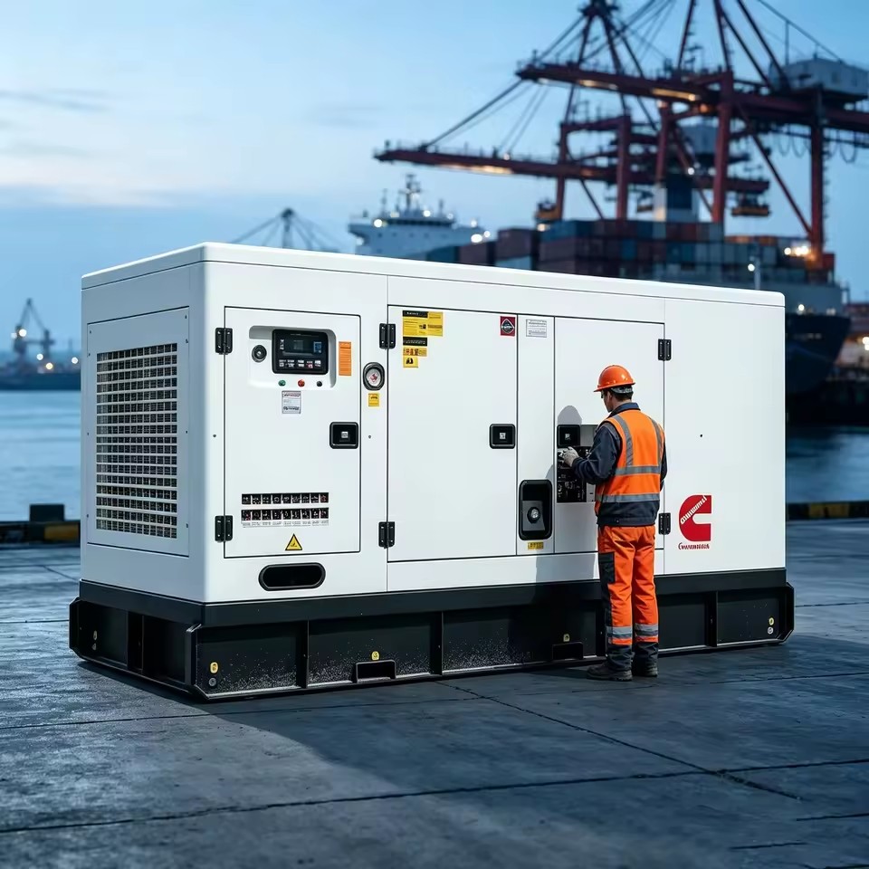 Diesel Generator Set 80kva 100kva 120KVA Silent Industrial Backup Power Genset Auto Start ATS Three Phase for Engineering