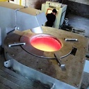 Ubc Cans Aluminum Induction Melting Furnace Motor Engine ISO CE Certified 100kg-20T Capacity for Energy Saving Aluminum Ingots