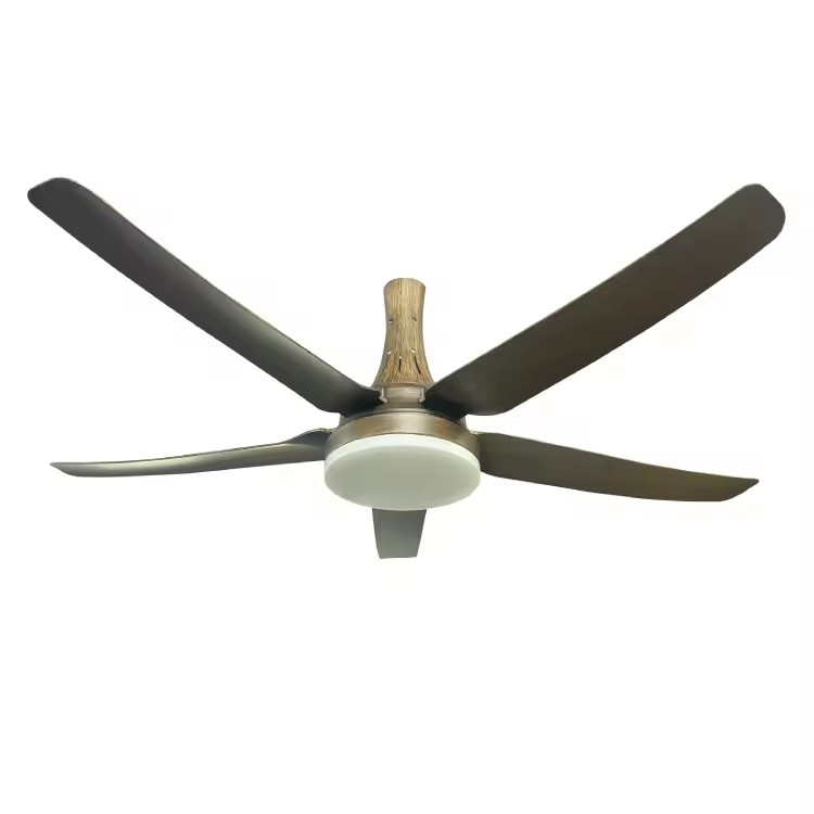 56 Inch 5-Blades DC Fan LED Light 9-Speed Remote Control Reversible Energy-Saving Ceiling Fan
