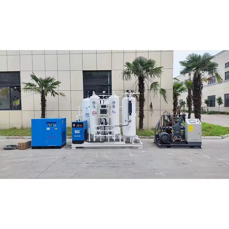 Professional Customization 150Nm3/hr 97%purity Nitrogen Gas Generating Device for New Energy Materials