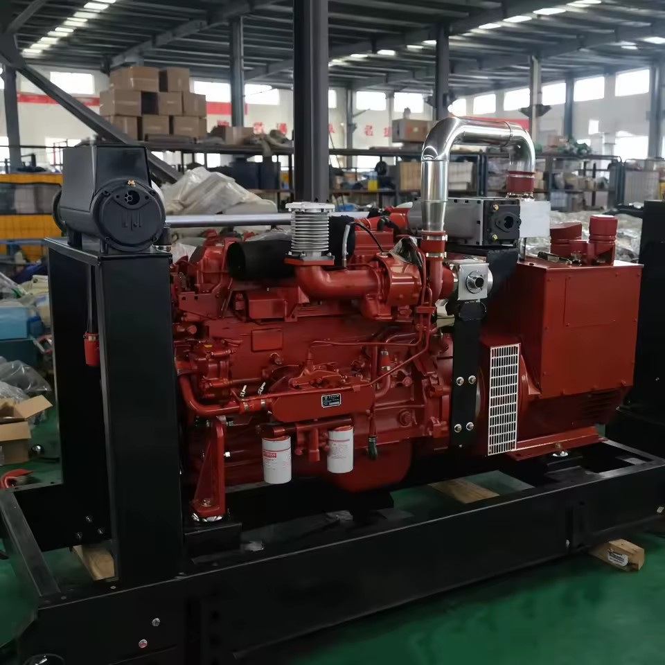 150kW Remote Start Auto Start 220V Syngas Biogas Biomass Natural Gas Compatibility 95% Efficiency Water Cooling System