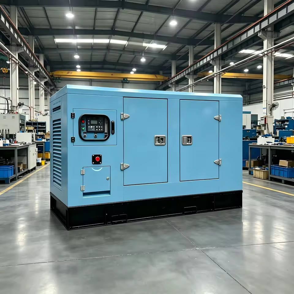 Silent Canopy Diesel Generator Set 20KW-150KW Soundproof Industrial Diesel Genset For Factory Emergency Standby Power