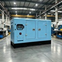 Silent Canopy Diesel Generator Set 20KW-150KW Soundproof Industrial Diesel Genset For Factory Emergency Standby Power