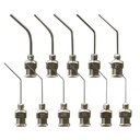 C 1 Inch 45 Degree Elbow Needle Metal Stainless Steel Blunt Needle Dispenser Syringe Needle