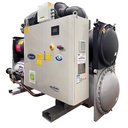 Used Variable Frequency Water Cooled Screw Chiller 1077KW R134a Commercial HVAC Energy Saving System Unit System