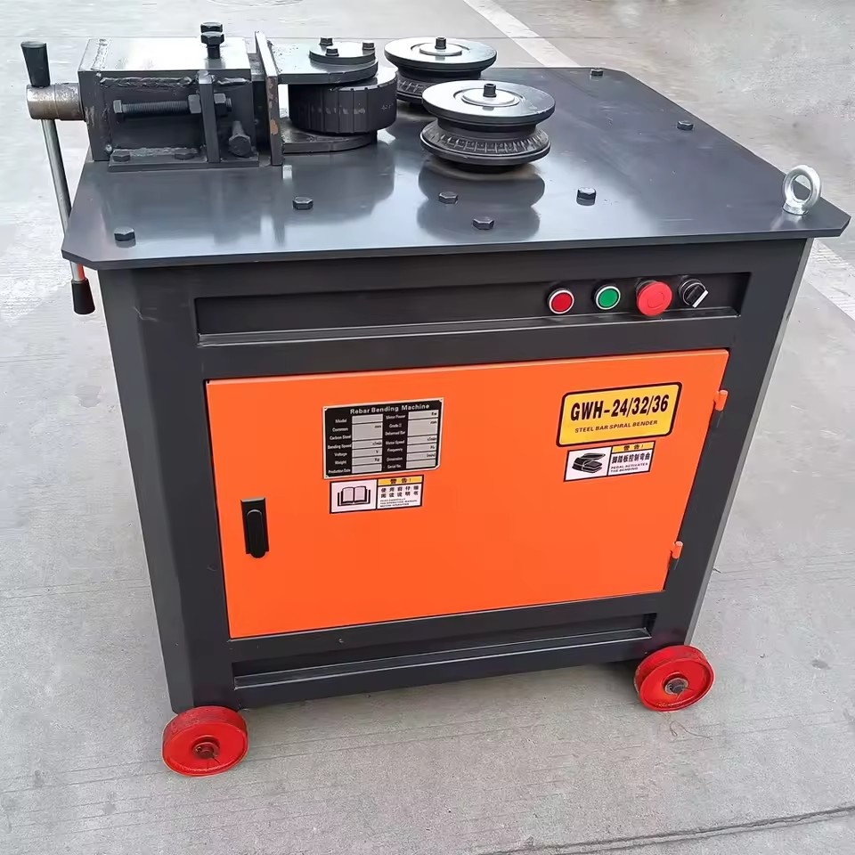 Reliable Automatic Round Bar Arc Bender New Rebar Ring Making Machine Bending Carbon Steel and Stainless Steel