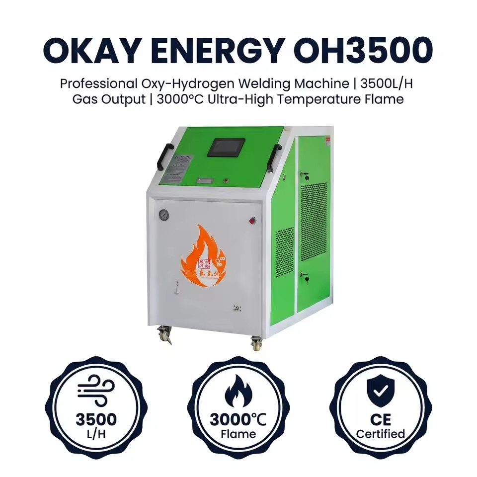 Free Energy Water Fuel Saver Oxygen Hydrogen Generator for Air Conditioner and Refrigerator Copper Tube Brazing 380V