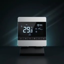 T8200F Digital Programmable RS485 Optional Fan Coil Thermostat 12V/220V Square Flame Retardant PC+ABS Energy Saving Wall-mounted