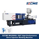 Haitian 200-Ton Horizontal Servo Injection Molding Machine Energy-Efficient Power-Saving PLC Motor Gearbox Direct Manufacturer