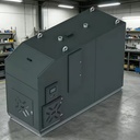 Stainless Steel Hot Water Heater Energy Saving PLC Cleaning Equipment Air Purification Parts