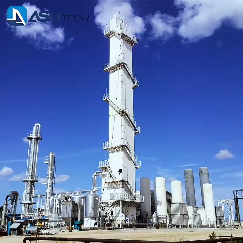 PLC Controlled Cryogenic Gas Generator for Liquid Argon Oxygen Nitrogen Production High Efficiency Long Service Life