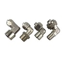 Quick Tighten Plug PL Connectors Female/Male Thread Adapter Elbow Rotatable Adapter Pneumatic Fitting Connector