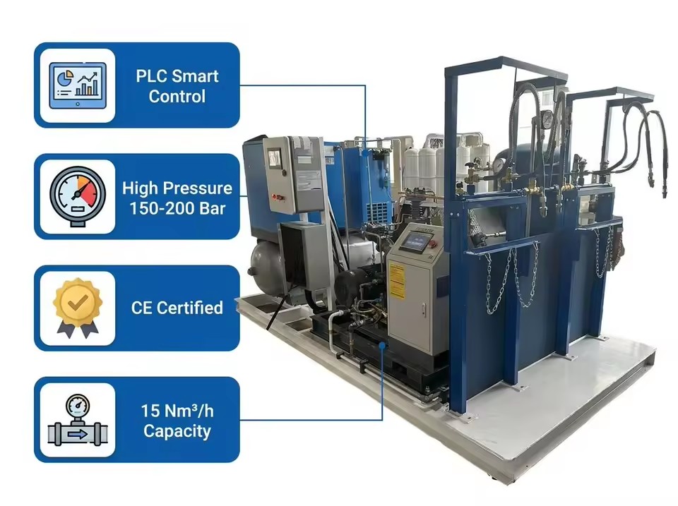PSA Oxygen Generation System on Site Oxygen Plant for Industrial Use High Capacity Oxygen Production Equipment