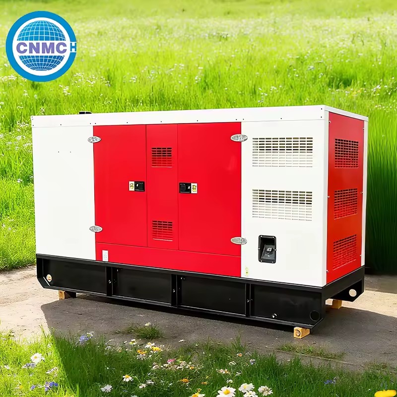 50KW 100KW 200KW Capacity Auto Transfer Switch Commercial Building Project Backup Silent Diesel Generator by CNMC