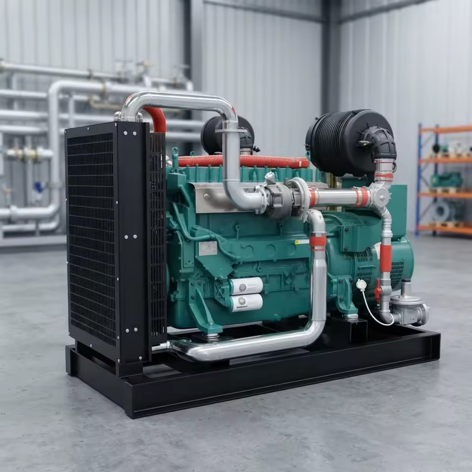 200kW Weichai Auto Start Natural Gas Open Frame Gas Generator
