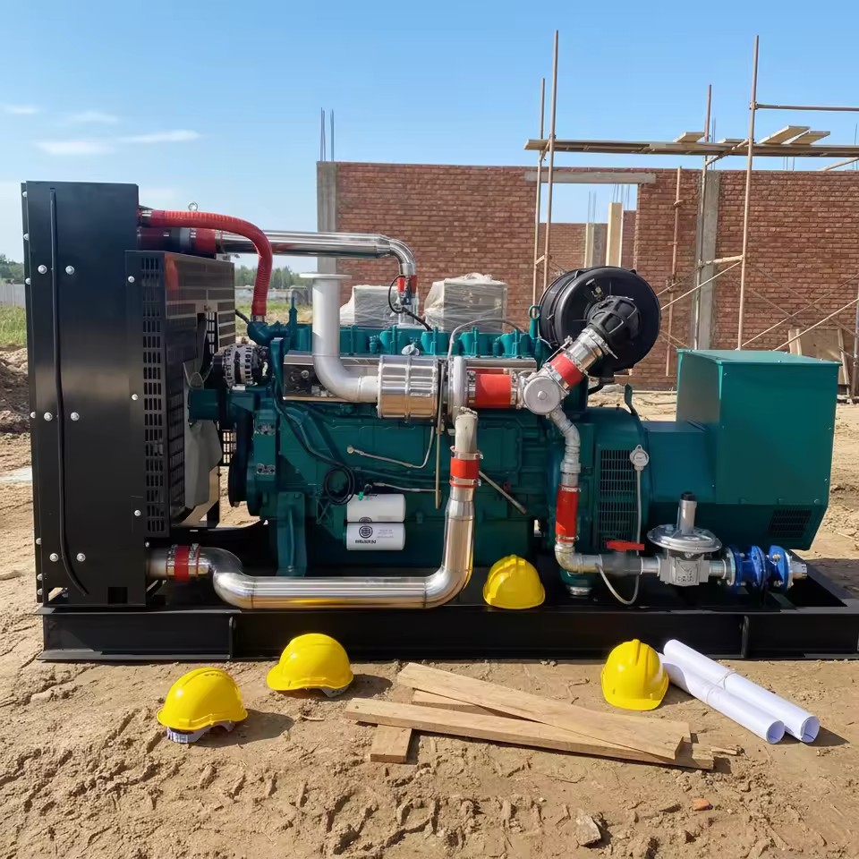 200kW Heavy Duty Standby Gas Power Supply Open Frame Natural Gas Generator Set Industrial Power Gas Genset