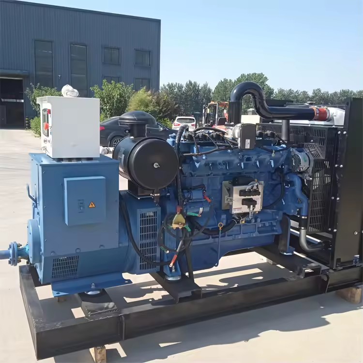 Genuine Shangchai 250kW Open Frame Gas Generator with Reliable Industrial Power Unit